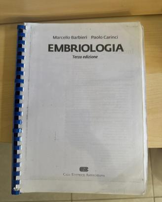 Libro Embriologia Carinci