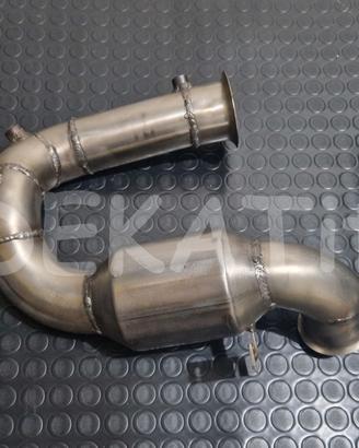 DOWNPIPE INOX 200 CELLE TUBO DPF MINI R60 N47 1.6