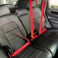 Cinture rosse auto universali 