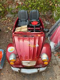 Macchina Elettrica Vintage  2CV Da Collezione