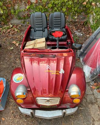 Macchina Elettrica Vintage  2CV Da Collezione
