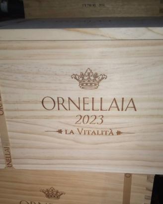Ornellaia 2023 la vitalità, bolgheri.