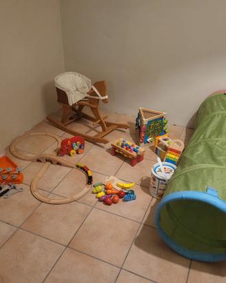 Giochi didattici in legno