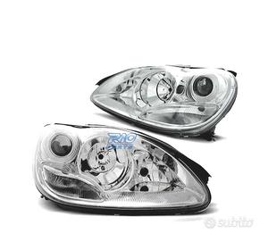 FARI MERCEDES CLASSE S W220 02-05 LENTE CROMATA