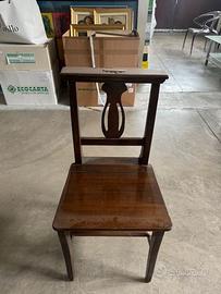 sedia inginocchiatoio