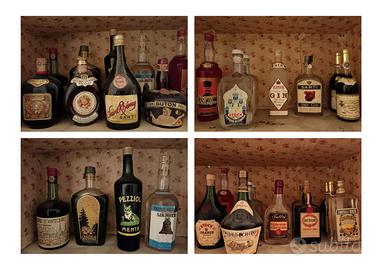 Bottiglie antiche e mignon dagli anni ‘60