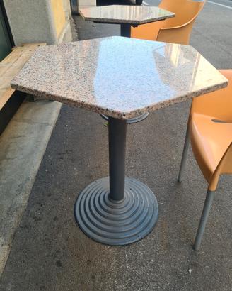Tavoli bar/terrazza in marmo