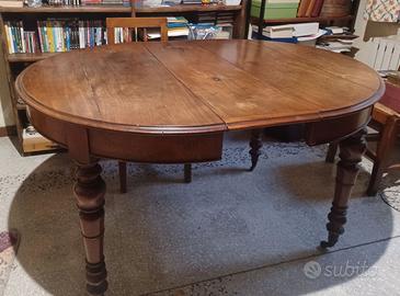Tavolo antico inglese '800 allungabile