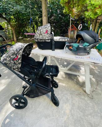 Passeggino Trio Cybex Priam Platinum 