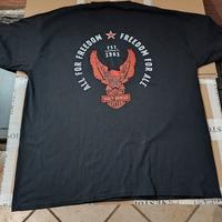 T-shirt con stampa Harley Davidson