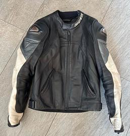 Giacca in pelle biker Dainese tg L
