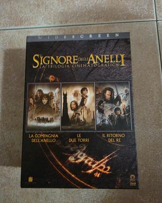 DVD trilogia del signore degli anelli 