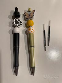 Set due penne decorative