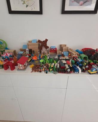 Pista treno legno Brio, Lidl, Ikea, hape