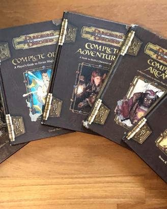 Dungeons and Dragons D&D 3.5 vari manuali