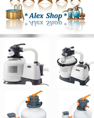 Pompa a Sabbia Intex Bestway PRONTA CONSEGNA  