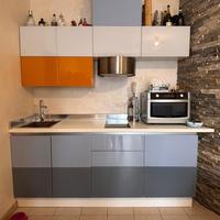 Cucina scavolini in vetro laccato triplo colore