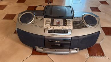 Radioregistratore cd cassette