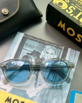 Occhiali Moscot Lemtosh Trasparenti Blu