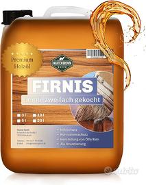 Martenbrown® Olio di lino in tanica da 5 l