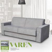 Divano letto VAREN -Miform- materasso H. 21 cm
