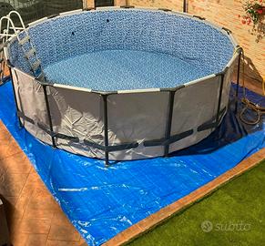 Piscina 4,90 di diametro 1,2 di altezza