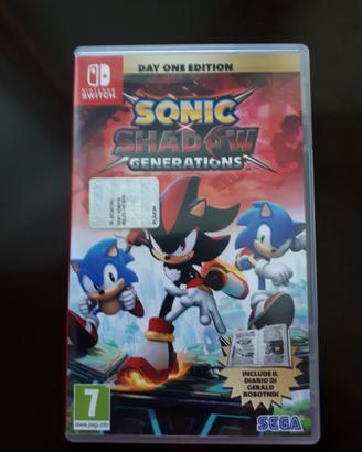 Sonic Shadow generation Nintendo switch 