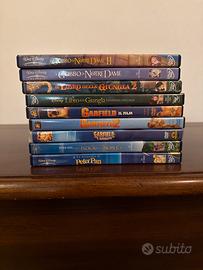 Lotto 9 Film Disney -Peter Pan, Garfield triologia