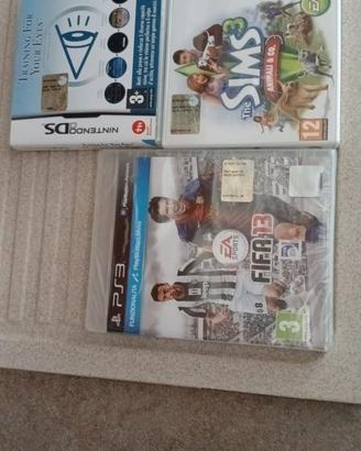 Giochi x nintendo DS DS3 e PS3