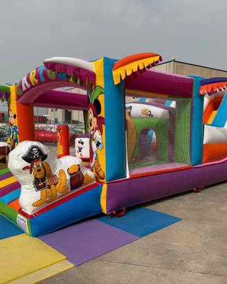 Multiattività Gonfiabile x Bambini x Parchi Gioco