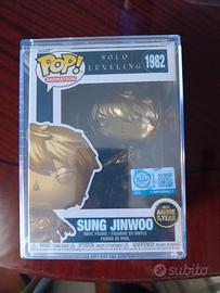 Funko pop Solo Leveling 1982 gold