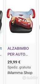 seduta rialzo auto per bambini