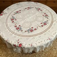 Tovaglia vintage punto croce