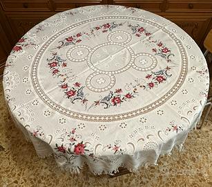 Tovaglia vintage punto croce