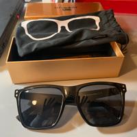 Occhiali da sole neri D.Franklin nuovi