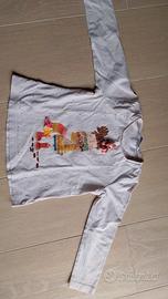 Maglia e felpa per bambina in cotone mayoral