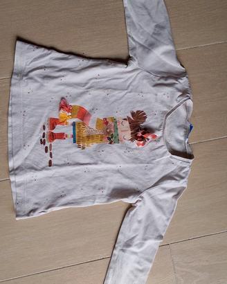 Maglia e felpa per bambina in cotone mayoral