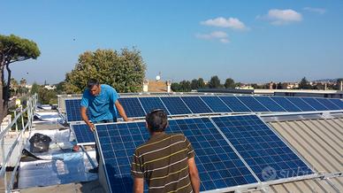 impianto fotovoltaico completo