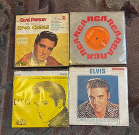 4 45 giri dischi Elvis Presley