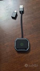 Adattatore wireless per auto con Apple Car Play