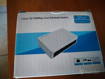 Switch ethernet a 5 porte 