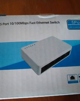 Switch ethernet a 5 porte 