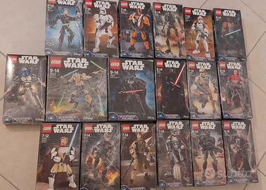 Lotto Lego Star Wars buildable figures Misb