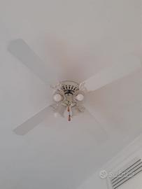 Ventilatore da soffitto con lampade