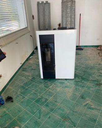 Extraflame Virna Idro 14,5 kW -Termostufa a Pellet