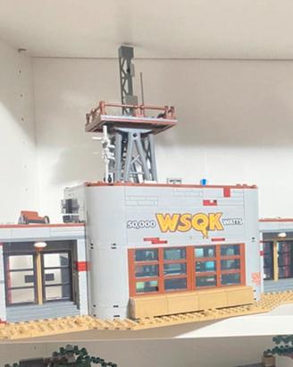 Lego Moc stranger things stazione radio brick mind