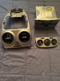 kit plancia centrale ople corsa d+autoradio+clima