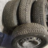 GOMME Invernali+ CERCHI  FIAT 500L 