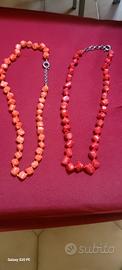 collana preziosa corallo naturale antico 