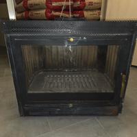 Inserto Caminetto a Legna ventilato doppia ventola